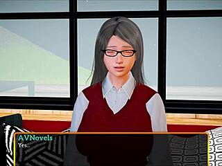 In this episode of my new family, the redhead with big tits rides a monster cock passionately.