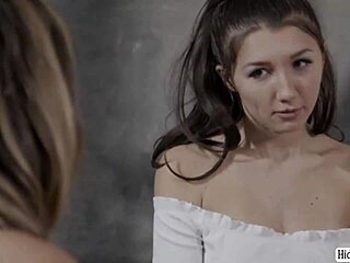 Wow! Skinny Blonde Lesbian Friends Maya Woulfe And Lexi Grey Dive Into Hot Rimjob Action!