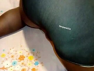 Naughty fat amateur shows off big ass in doggystyle