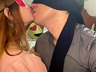 Pretty Colombian Friend Teaches Sexy Kissing With Panties And Food Fetish