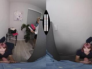 Naughty American Interns With Small Tits Suck And Fuck Bosses In Office