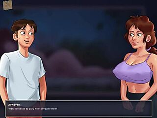 exciting gameplay unfolds in summertime saga episode 216!