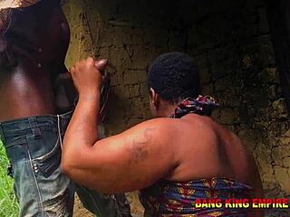 Stepmother Reveals Naked Body and Gets Juicy Wet Pussy Deeply Fucked after Bush Hunting in Chubby Mature Creampie Action