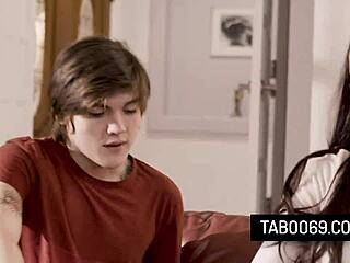 nympho stepmom sofie marie fucks with her virgin stepson