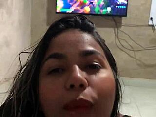 Oh damn, she wanted to play games with me but ended up sucking my cock instead!