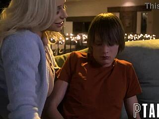 Spencer Scott and Spikey Dee explore desires in a passionate encounter, still not weaned at EIGHTEEN.