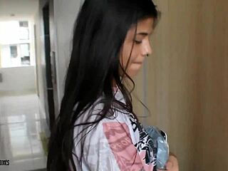 i feel so passionate about morning creampie with sexy brunette