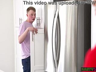 Delilah Day plays hide and seek with her stepbro, leading to nasty riding and deepthroat blowjob in doggystyle.