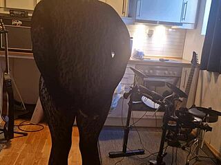 Hey teacher why not rip open this ass in the kitchen and cum hard inside with your big cock?