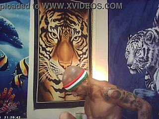 behind the scenes maxxx loadz pounds asian pussy in italian shoot