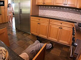 why not suck off this stuck guy with tight wet pussy action