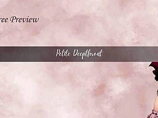 Pretty Latina Teen Gags on Massive Cock in Sloppy Deepthroat Blowjob with Cum Swallow