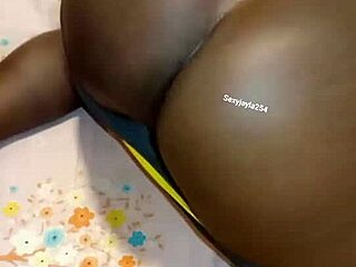 Naughty fat amateur shows off big ass in doggystyle