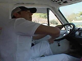 Oh Wow Lexi Belle Gets Pounded Hard by That Ice Cream Guy with Cum Swapping Action!