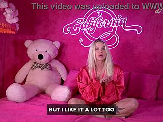 Whoa check out this blonde brazilian babe gi genesini masturbating her big tits and ass solo