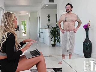 I never expected Savvy Suxx's surprise massage to turn into this wild petite teen blowjob session in pov.