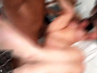 Thick Euro Slut Slam Fucked By Big Black Cock In Wild Interracial Fourway