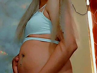 i'm a hot transsexual enjoying intense solo masturbation session