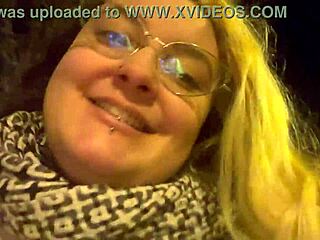 Suggestive public burps from curvy european milf in outdoor homemade farting