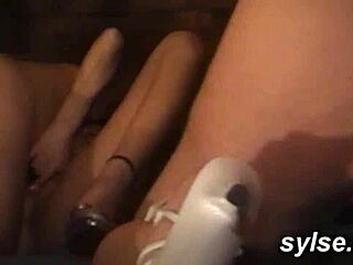 Hey, check out these milfs and teen lesbians getting wild with strapon toys in public spots.