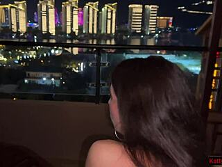 pool girl gets stranger off quick in hotel - wild! 😏💦