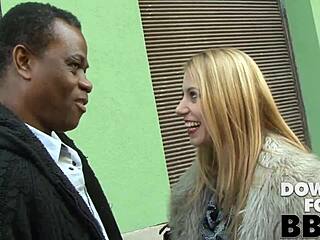 Down For BBC - Nikky Thorn Hungarian Girl Desperate For Black Man Meat!