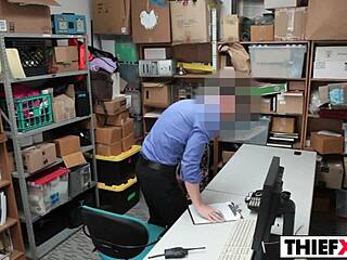 daya knight whispers i'll pay with my boobs to the burglar in the garage