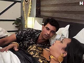 oh my god! big boobs indian milf in saree gets rough fucked with hindi audio!