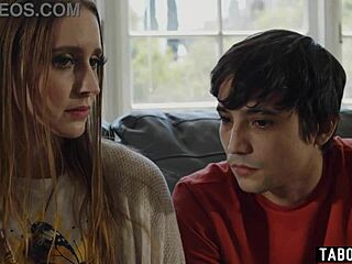 Youth Counselor Watches Teen 18+ Couple Finally Fuck in Front of Him