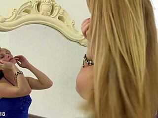 i love watching blonde amber daikiri masturbate in her sexy blue dress, it turns me on so much