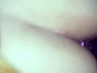 amateur bbw with big pussy lips gives blowjob to muscular guy then takes wet backshots with creampie