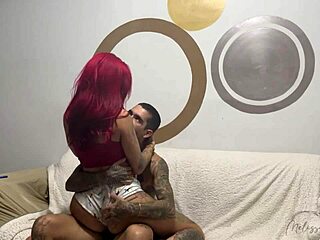 the prostitute subtly tempts with her big pussy and curvy ass, craving deep interracial anal from a monster black cock in wild orgasmic action