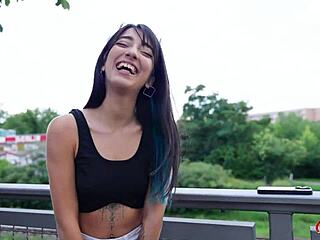 german scout picks up petite latina teen lunita galactica for raw no-condom casting fuck 😈🍆