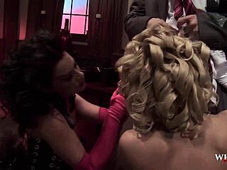 Whorny Films Intense Office Threesome With Sloppy Muff Diving And Hardcore Pussy Fucking Parody!