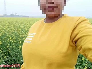 Oh wow, village big boobs girl gets fucked missionary and doggystyle by stranger with dirty talk until cum covers her huge tits and wet pussy!