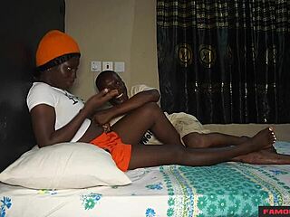 nasty neighbor girl next door riding big cock outdoors in wet cunilingus play.