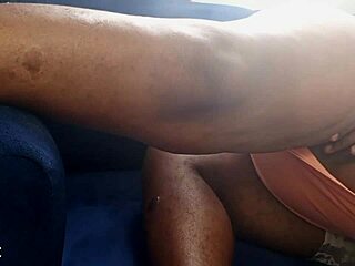 Hidden camera catches passionate wife groped by house boy in bedroom