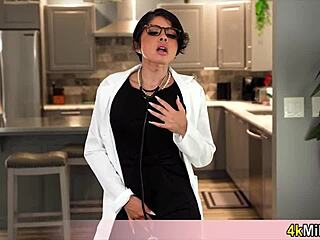 wanna play doctor and nurse with this hot milf in uniform?