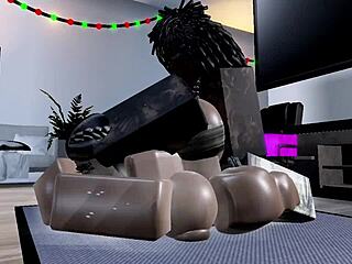 Black Thot Screams As Bbc Stretches Her Big Ass Wide!