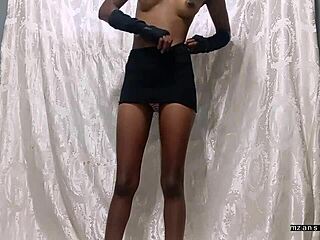 i'm an 18 year old ebony teen getting fucked with a vibrator in my tight wet pussy.