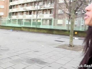 british lassie pisses her pants in front of everybody with overwhelming embarrassment