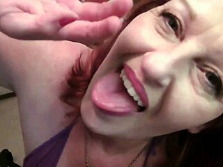 Dawnskye1962 Delivers Custom Joi In Sheer Purple Outfit With Big Natural Tits Tease