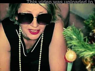 Surprise Dry Sodomized While Hanging Balls On Christmas Tree In Amateur Homemade Roleplay With Big Cock Anal Creampie