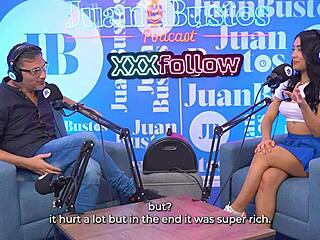 Oh wow, little kinky Colombian babe MayraOficial rides the Sybian machine hard, flashing her big natural tits and squirting like crazy in this first-time casting interview