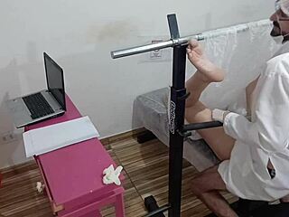 Young Patient Gets Thorough Check-Up from Playful Doctor in Hospital Setting!