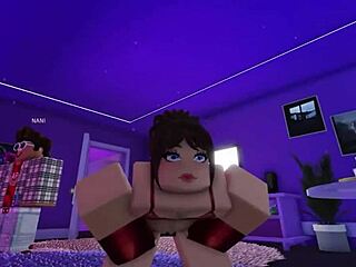 Roblox Stripper Kitty Shows Off Moves Getting Naked for Masturbation