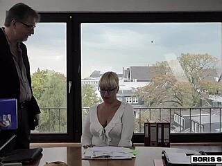i'm that slutty blonde secretary who loves fucking around in the office boris schwarz