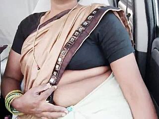 indian call girl engages in car encounter with dirty talk