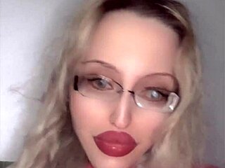 hey, check out this fun chat about huge lipstick vibes with glasses in russian style 😎💄