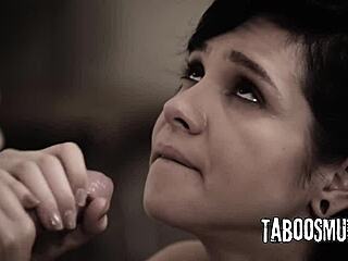 omg, this pervy boss is fucking his new petite babysitter who's a virgin in hardcore pov 😈🍆